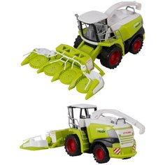 Машинка пластмассовая Farm World "Трактор сельскохозяйственный" 25 см, инерционная / В8889-7 Нет бренда