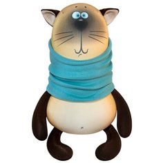 Мягкая игрушка - антистресс Штучки, к которым тянутся ручки Кот Умка, голубой