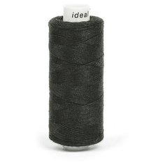 Нитки джинсовые IDEAL, 20/3, полиэстер, 150м, цвет черный