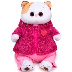 Мягкая игрушка "Ли-Ли в теплом костюме с сердечком", 27 см LK27-094, Басик и Ко Basik&Co