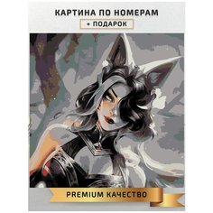 Картина по номерам Лига Легенд Арт Фентези Девушка / league of legends Girl Art холст на подрамнике 40*40