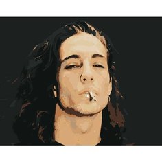 Картина по номерам «Группа Maneskin Манескин: Дамиано Давид 4», Раскраска 40x50 см, Музыканты