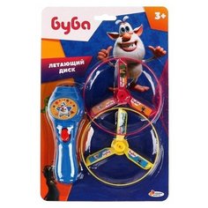 Летающий диск "Буба", с запуском, 2 диска, 1 шт. Играем вместе
