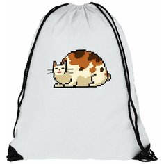 Мешок для сменной обуви пиксель арт - 6928 Brut Boxers