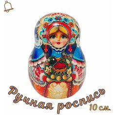 Матрешка- неваляшка "С хохломским ковшом"