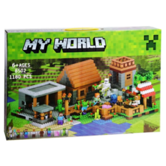 Конструктор My World Minecraft Фермерский домик/ 8502 Vuitton