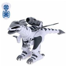 Робот радиоуправляемый/Умный Динозав/Smart Robot/световые и звуковые эффекты/стреляет/работает от батареек Нет бренда