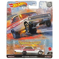 Hot Wheels Premium 65 Dodge Coronet 1/5 Car Culture редкая коллекционная модель из сета Drag Strip Demons