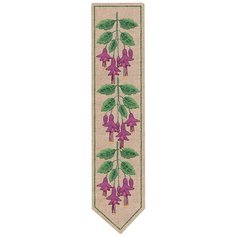 Le Bonheur des Dames Набор для вышивания Bookmark Fuchsias 20 х 4,5 см, 4719