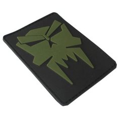 Шеврон (Патч, Нашивка) "Mork warhammer" олива Idea Fisher