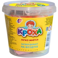 Набор глины для лепки Луч 4 цвета с формочками, 31С 2072-08