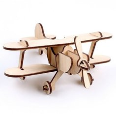 Деревянные WOODY PUZZLES Конструктор из дерева «Цесна-3»