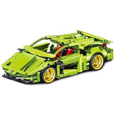 Конструктор Technic "Спорткар Lamborghini Sian" со взводом Планета Конструкторов