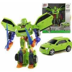Игрушка робот трансформер с бластером и огненным мечом Zhi Yu Plastics Technics Toys
