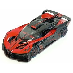 Машинка Bugatti Bolide с дымом металлическая 1:24, с клаксоном, свет, звук MSN Trading Limited