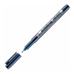 Капиллярная ручка (линер)- фломастер для черчения EDDING 1880 drawliner для эскизов, круглый наконечник, черный, 0.5мм.,