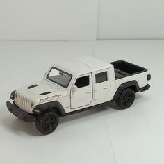 Металлическая машинка 1:34-1:39 JEEP GLADIATOR 2020г, белый 43788D Welly