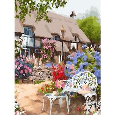 Картина по номерам Загородный дом 40х50 см Hobby Home