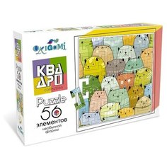 Origami Пазл «Квадро. Коты», 56 элементов