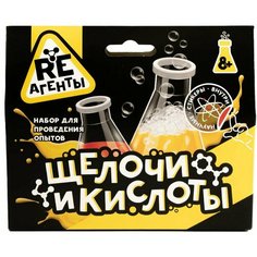 Набор для опытов, Re-агенты, Щелочи и Кислоты, 1 шт. ВОЛШЕБНЫЙ МИР