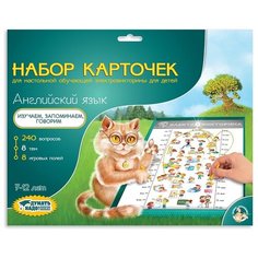 Дополнение для настольной игры Десятое королевство Электровикторина Английский язык. Набор карточек 03782