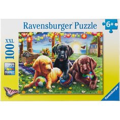 Пазл Ravensburger Пикник щенят (12886), 100 дет.