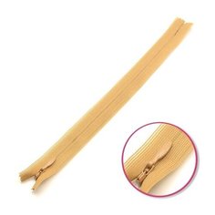 YKK Молния потайная неразъемная 0004715/60 № 2 60 см верблюжий/верблюжий