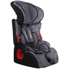 Автокресло группа 1/2/3 (9-36 кг) Kids Planet Calipso, серый/велосипед