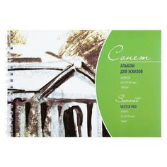 Альбом для эскизов А4 30л 150г/м на спирали Сонет 48372
