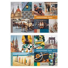 Альбом для рисования 20л, А4, на скрепке ArtSpace "Путешествия. Воплощай мечты", эконом Спейс