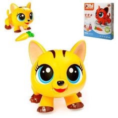 Робот-конструктор с пультом управления "Котенок", со световыми эффектами Junfa Toys