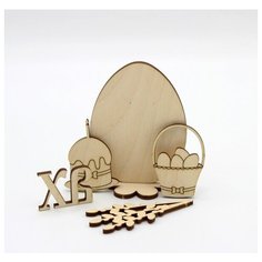 Пасхальный набор для творчества с вербой Wood Fun