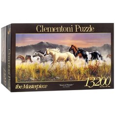 Лошади. Пазл, 13200 элементов Clementoni