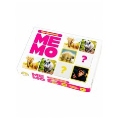 Игра настольная Десятое королевство Мемо. Мир животных, 50 карточек, Десятое королевство