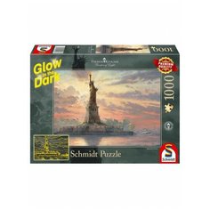Пазл Schmidt флуоресцентный 1000 деталей: Статуя Свободы, Schmidt