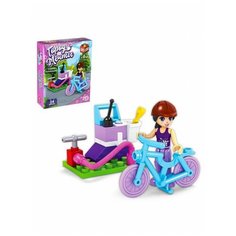 Конструктор Город Мечты Велосипедный сервис, 24 детали, UNICON