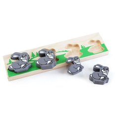 Доска - Вкладыш Зайка БМ Томик