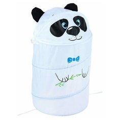 Корзина для игрушек «Панда» с ручками, 33,7 × 33,7 × 55 см Школа талантов