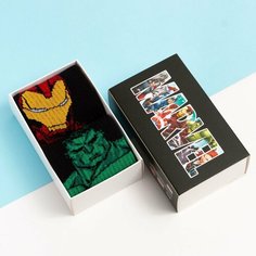 Набор носков для мальчика "Avengers", Мстители, 2 пары, 22-24 см Kaftan