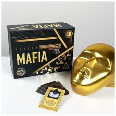 ЛАС играс Ролевая игра «Luxury Мафия» с масками, 36 карт, 16+