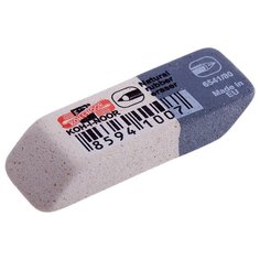 Ластик Koh-I-Noor "Sanpearl" 80, скошенный, комбинированный, натуральный каучук, 41*14*8мм, 84 шт.