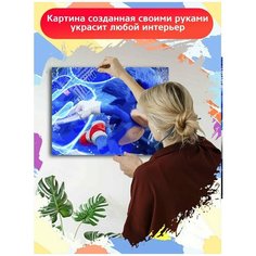 Картина по номерам игра Соник - 6597 Г 30x40