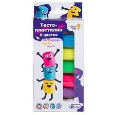 Тесто-пластилин 6 цветов TA1090 Genio Kids