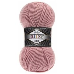 Пряжа Alize Superlana Midi, 25 % шерсть, 75 % акрил, 100 г, 170 м, 5 шт., 161 пудра