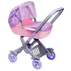 Прогулочная коляска для пупса, большая, микс Без бренда