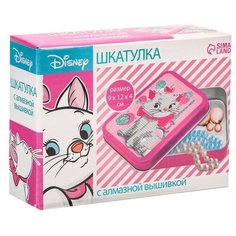 Disney Алмазная вышивка на шкатулке, Коты аристократы, Кошечка Мари, 8.5*11.5 см