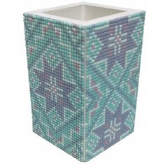 Набор алмазной мозаики "Стакан прямой Нежность", размер 5х5х11 см, 4 цвета Яркие Грани