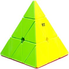Головоломка пирамидка для начинающих QiYi (MoFangGe) Qiming S2 Pyraminx, color