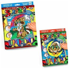Набор для творчества Фреска из песка Sand Art /АльянсТрест/ Danko Toys