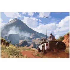 Картина по номерам на холсте Uncharted 4 - 2